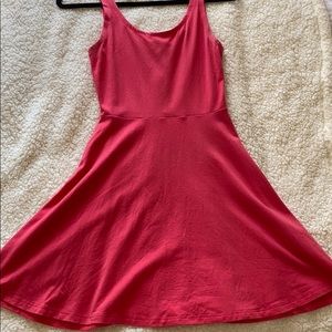 Size small coral express dress.